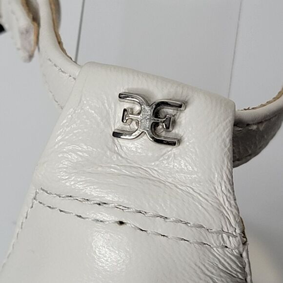 New Sam Edelman White Yaro Heel Sandal - Picture 5 of 12